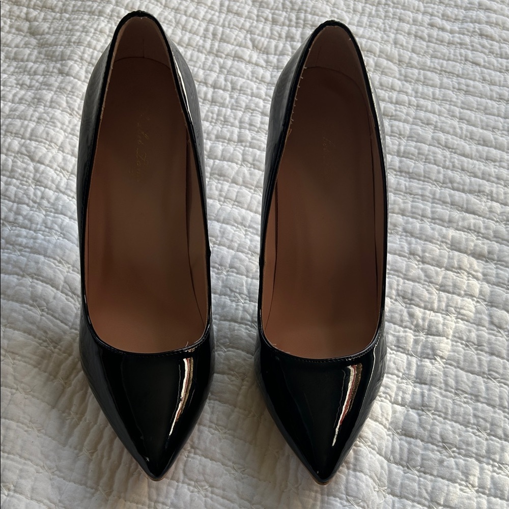 Classic Black Patent Leather Heels